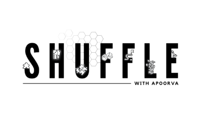 SHUFFLE with Apoorva logo