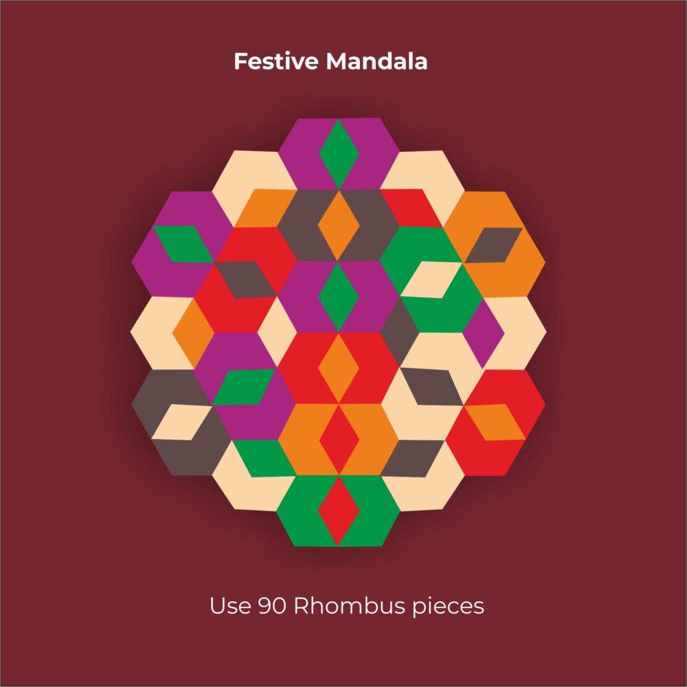 Mosaic Mandalas | Magnetic Travel Folder - Image 4
