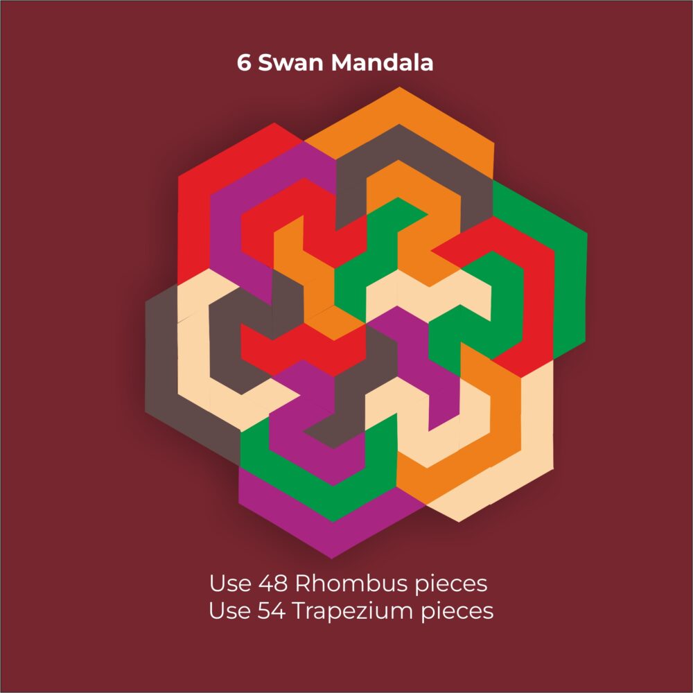 Mosaic Mandalas | Magnetic Travel Folder - Image 3