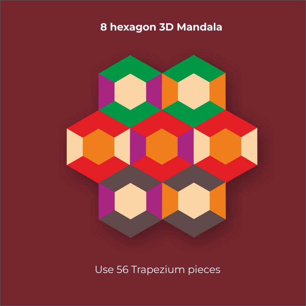 Mosaic Mandalas | Magnetic Travel Folder - Image 2