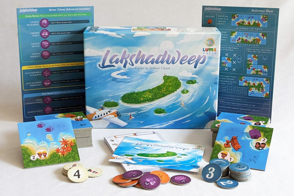 LAKSHADWEEP Board Game - Tourism | 2 Player Game | Environmental Awareness | Strategy - Image 2