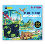 Planet of Lost Dinosaur - Glow in the Dark Puzzle 48 Pcs