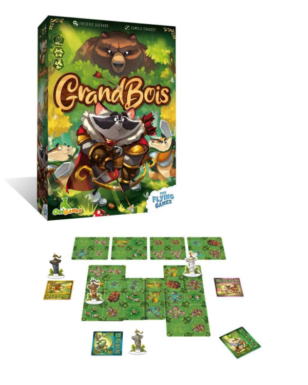 Grandbois game box and components
