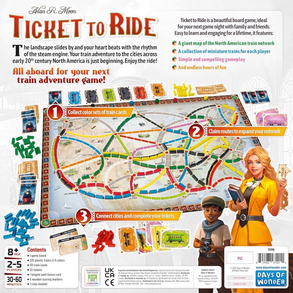 Ticket To Ride EN 2025 edition - Image 10
