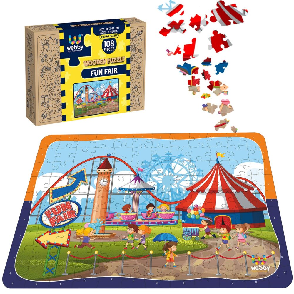 Fun Fair Wooden Puzzle - Image 2