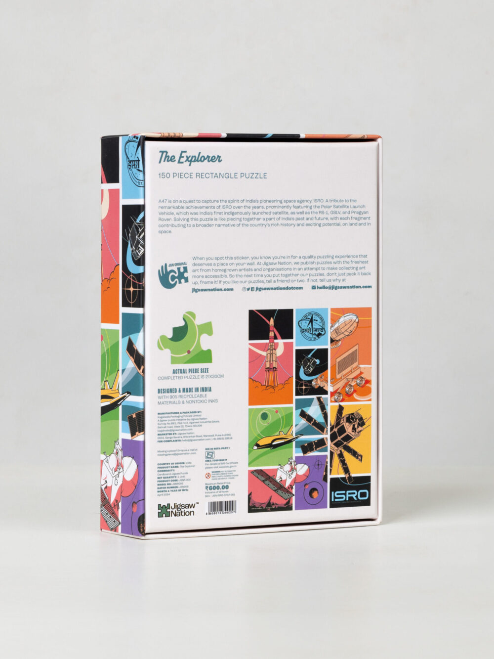 ISRO The Explorer 150 Pc Puzzle - Image 2