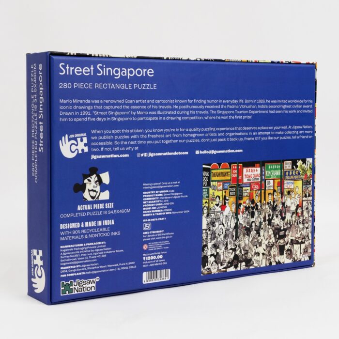 Street Singapore 280 Pc Puzzle - Image 3