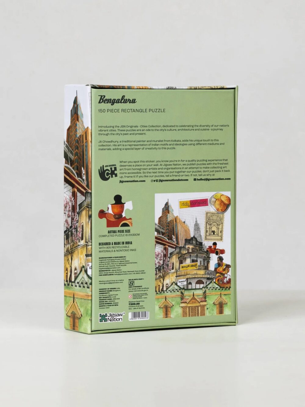 Bengaluru 150 Pc Puzzle - Image 3