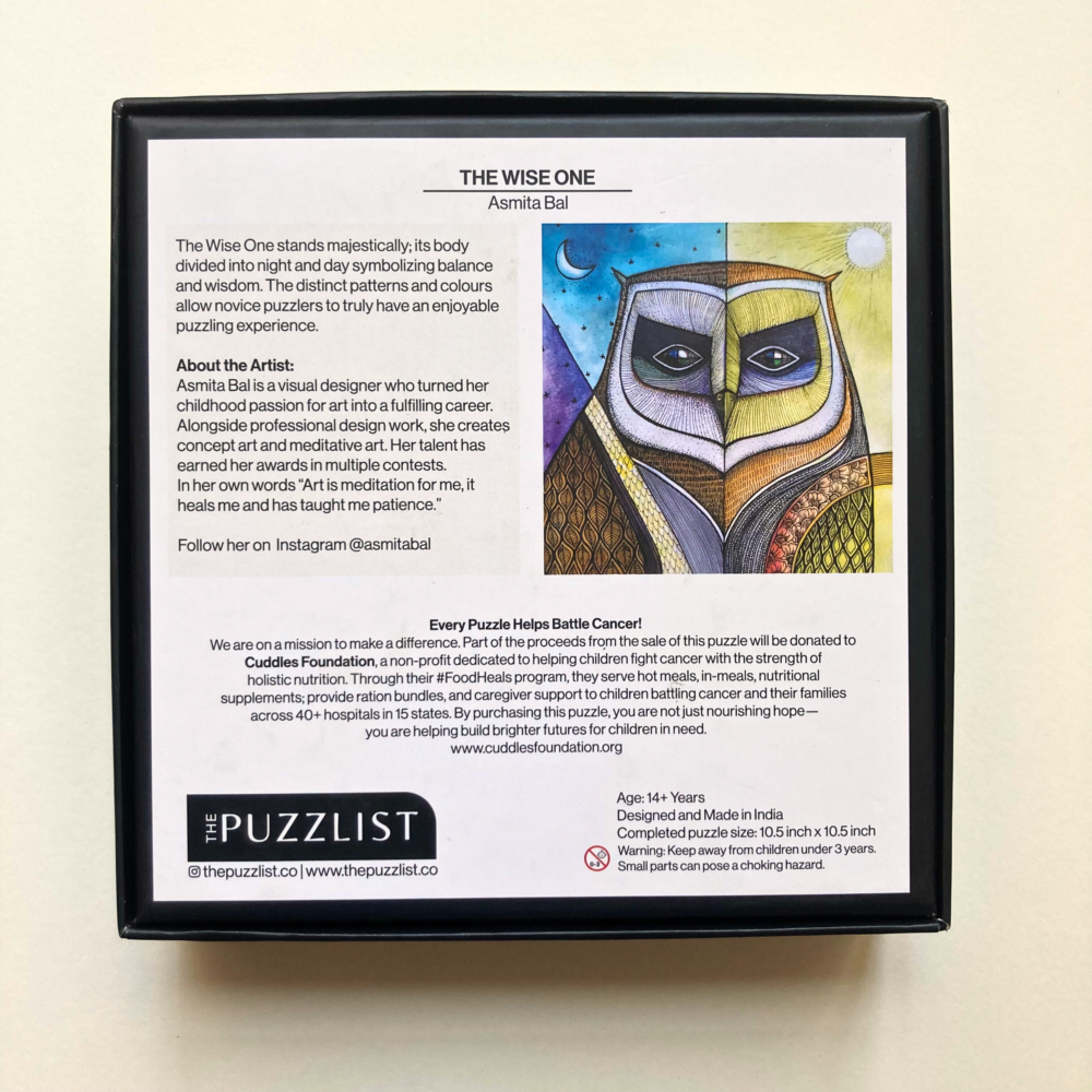Wise One 100 Pc Puzzle - Image 3