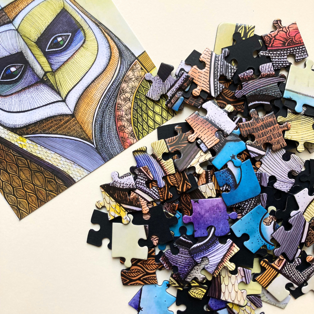 Wise One 100 Pc Puzzle - Image 2