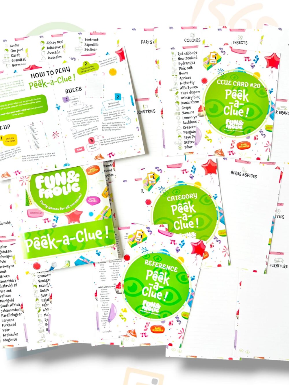 Fun & Frolic: Peek-a-Clue - Image 4