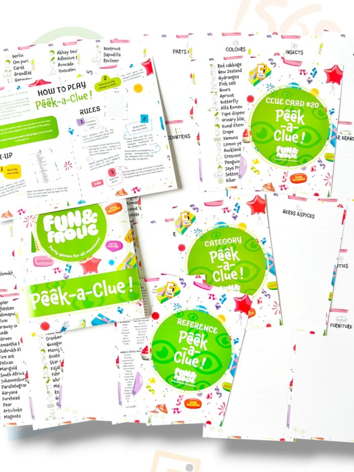 Fun & Frolic: Peek-a-Clue - Image 4