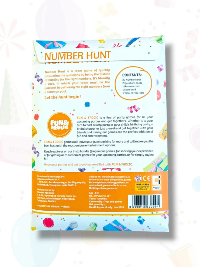 Fun & Frolic: Number Hunt - Image 3