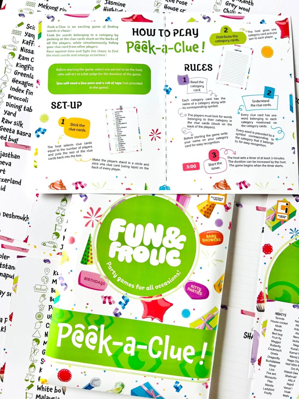 Fun & Frolic: Peek-a-Clue - Image 3