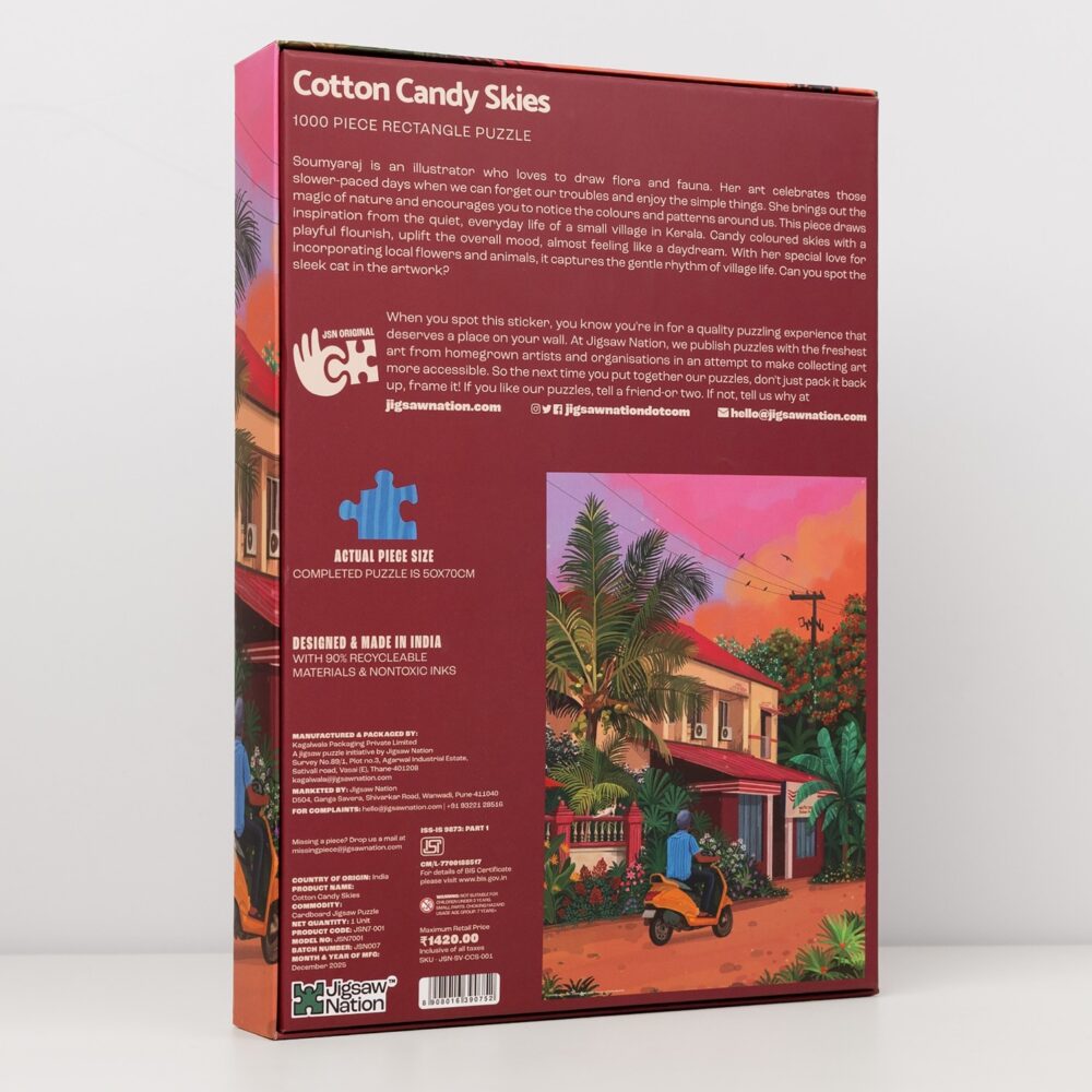 Cotton Candy Skies 1000 Pc Puzzle - Image 2