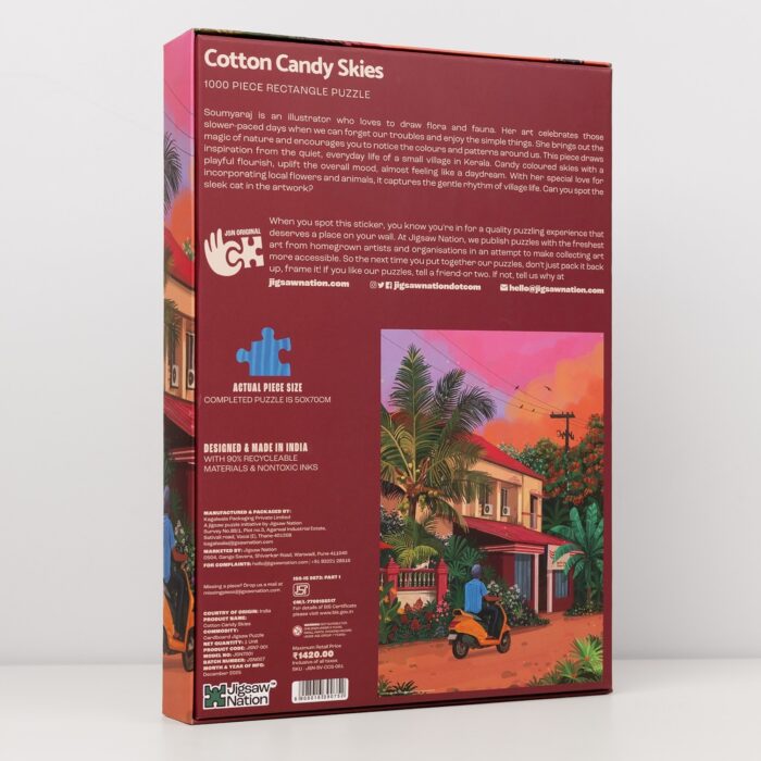 Cotton Candy Skies 1000 Pc Puzzle - Image 2