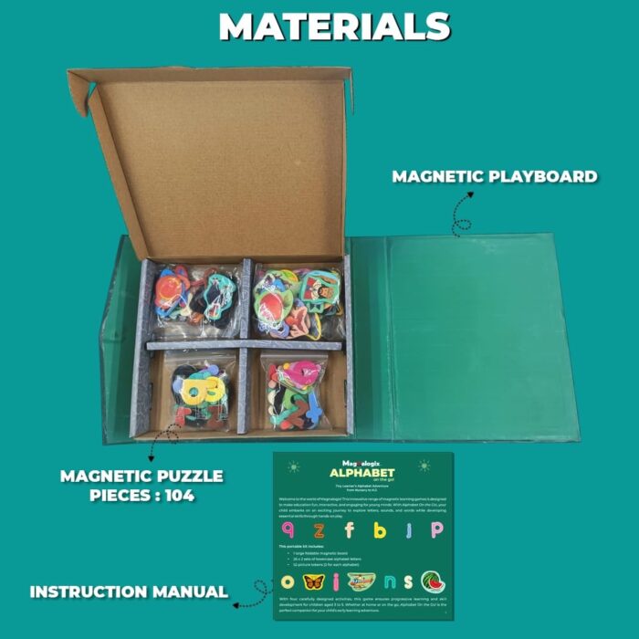 Alphabets | Magnetic Travel Folder - Image 6