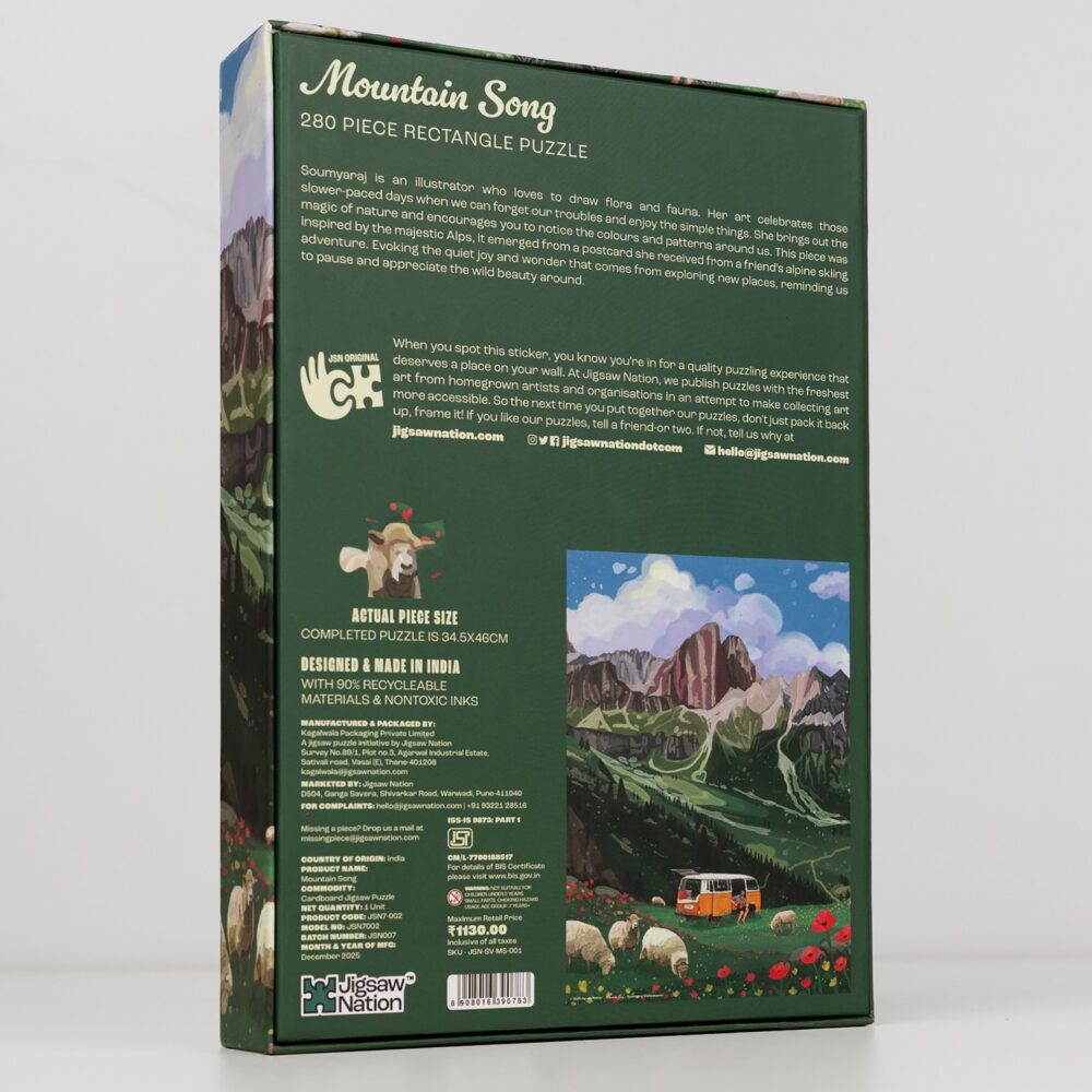 Mountain Song 280 Pc Puzzle - Image 2
