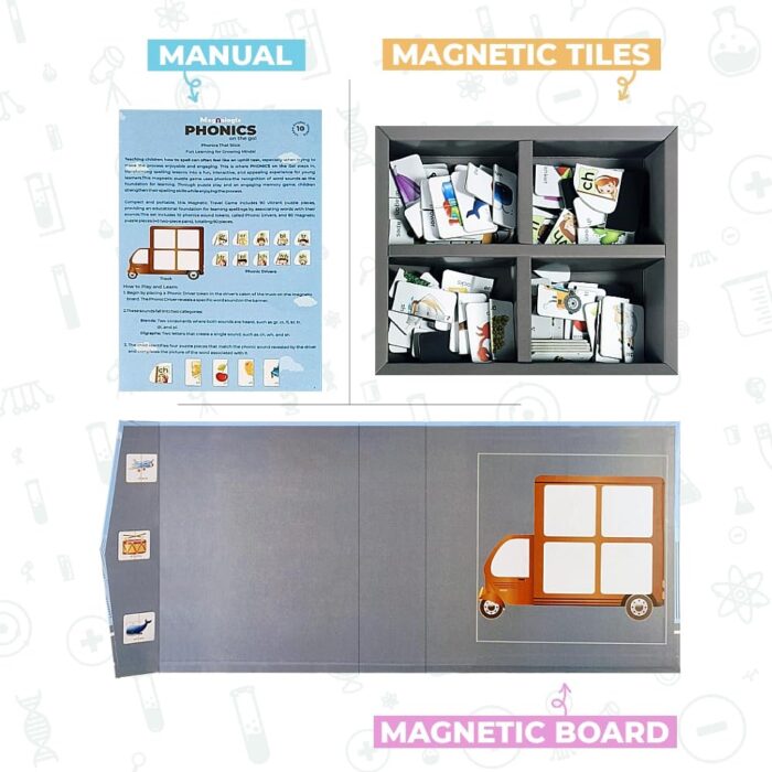 Phonics | Magnetic Travel Folder - Image 7