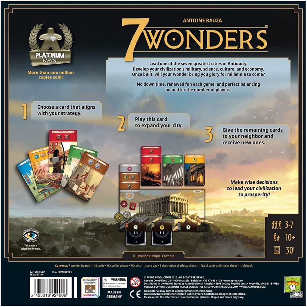 7 Wonders 2nd Edition - Image 2