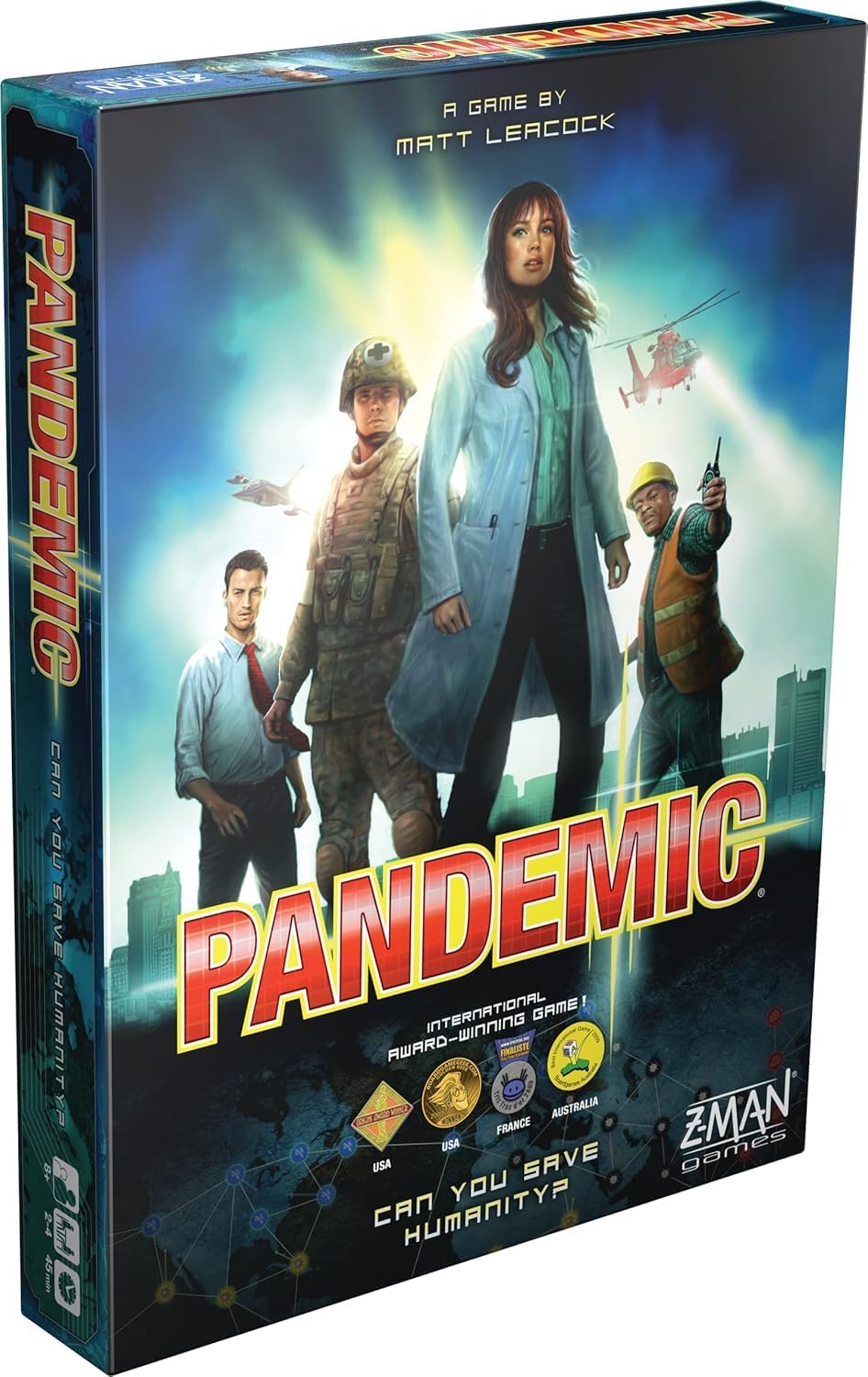 pandemic-board-game-disease-cubes-and-specialist-role-cards Pandemic - Image 1