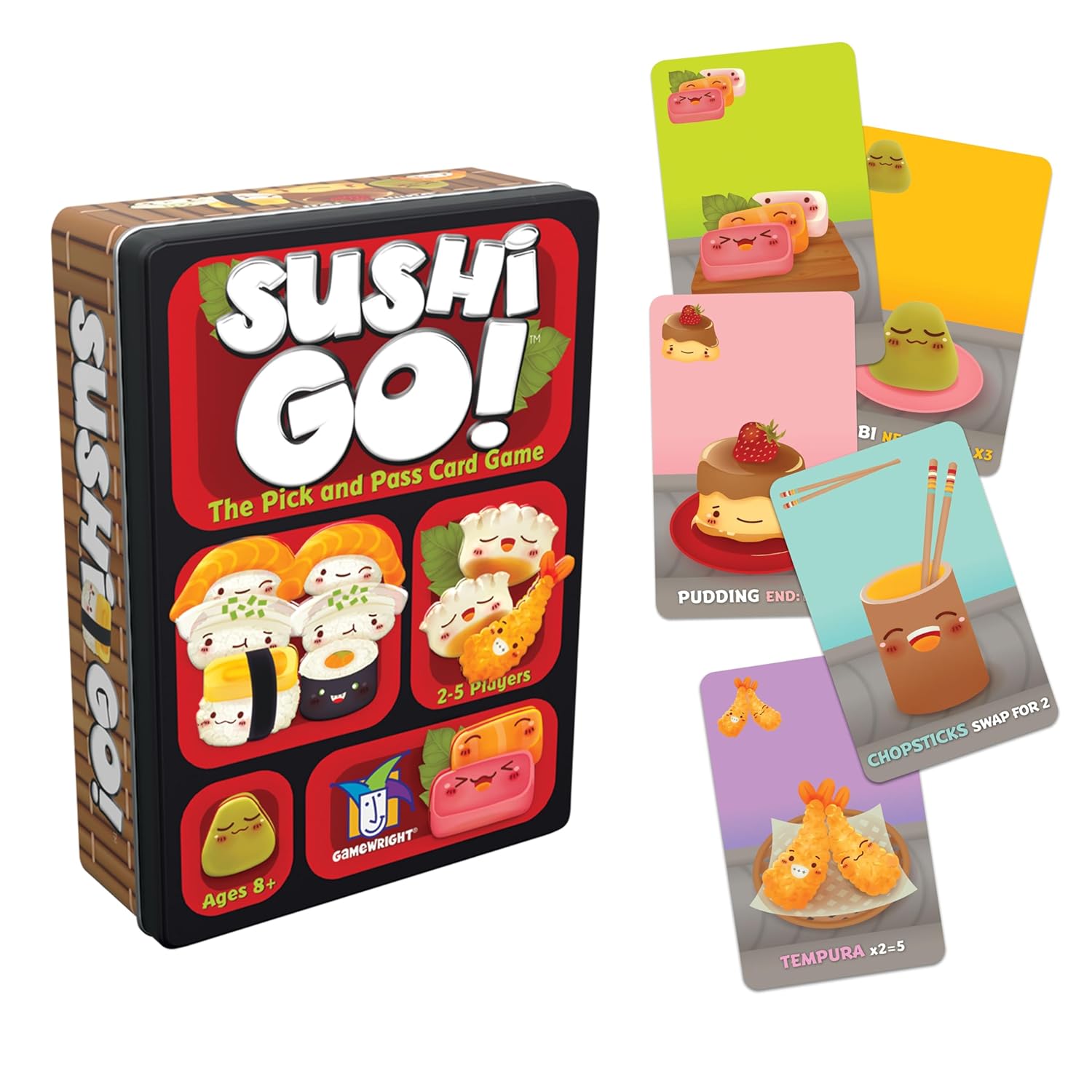 sushi-go-funskool-gamewright-taco-cat-goat-cheese-pizza-party-night-chai-garam Sushi Go - Image 1